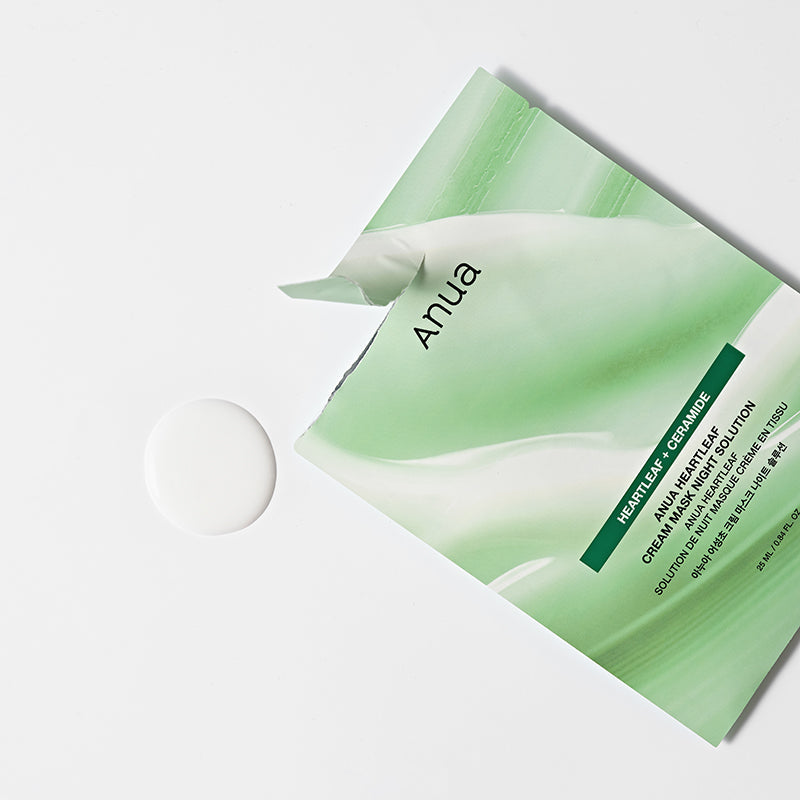 Anua Heartleaf Cream Mask Night Solution