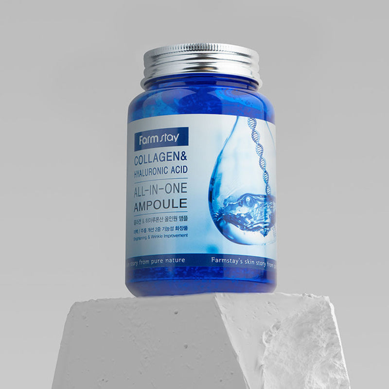 Farmstay Collagen & Hyaluronic Acid All-In-One Ampoule