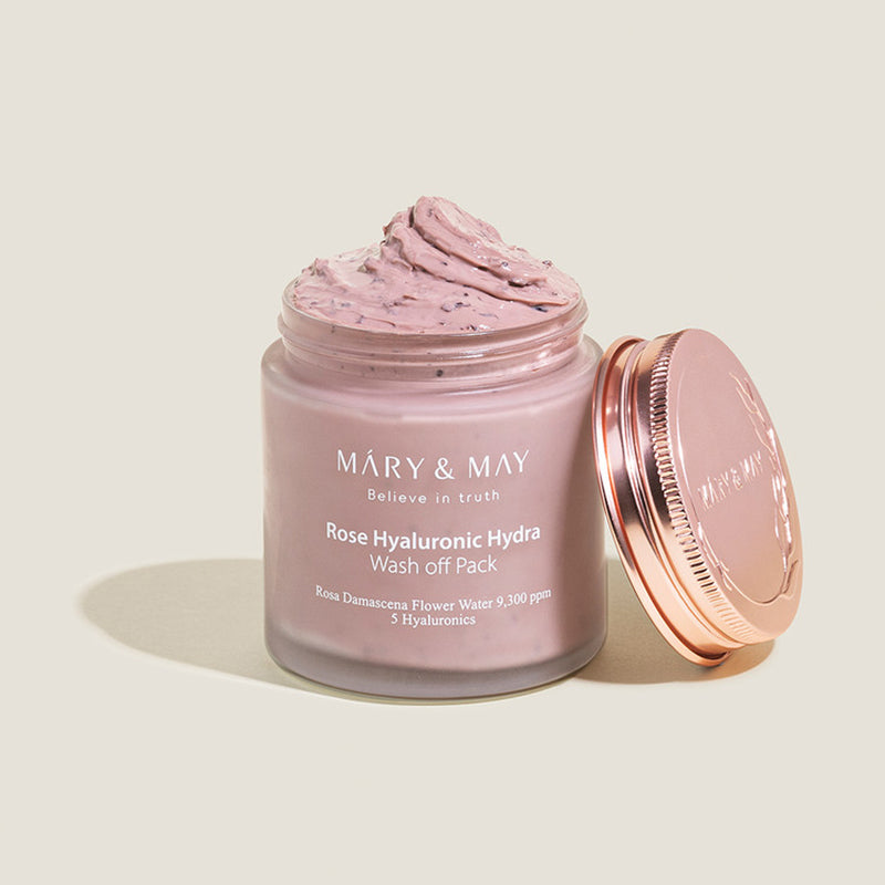 Mary&May Rose Hyaluronic Hydra Wash Off Pack
