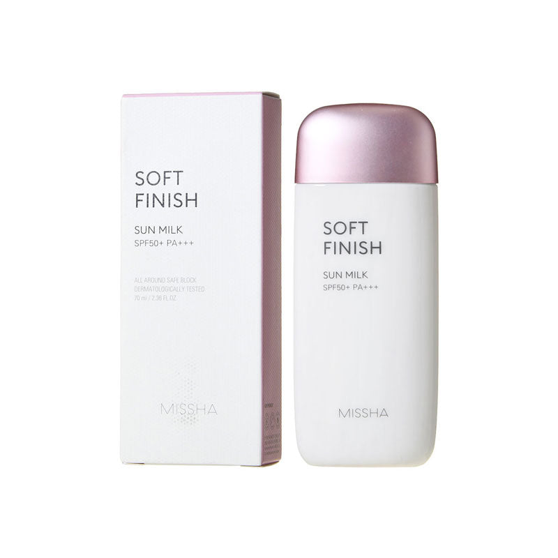 MISSHA All Around Safe Block Soft Finish Sun Milk SPF50+ PA+++