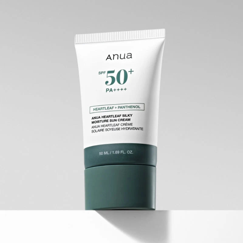 Anua Heartleaf Silky Moisture Sun Cream