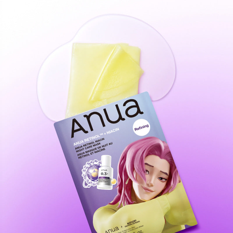 Anua KPop Demon Hunters Retinol Niacin Night Care Mask