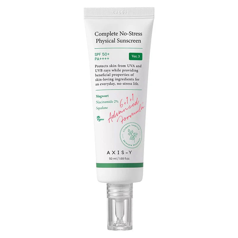 AXIS-Y Complete No-Stress Physical Sunscreen V3 SPF 50+ / PA ++++