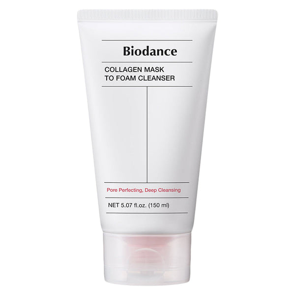 Biodance Collagen Mask to Foam Cleanser