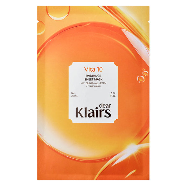 Dear Klairs Vita 10 Radiance Sheet Mask