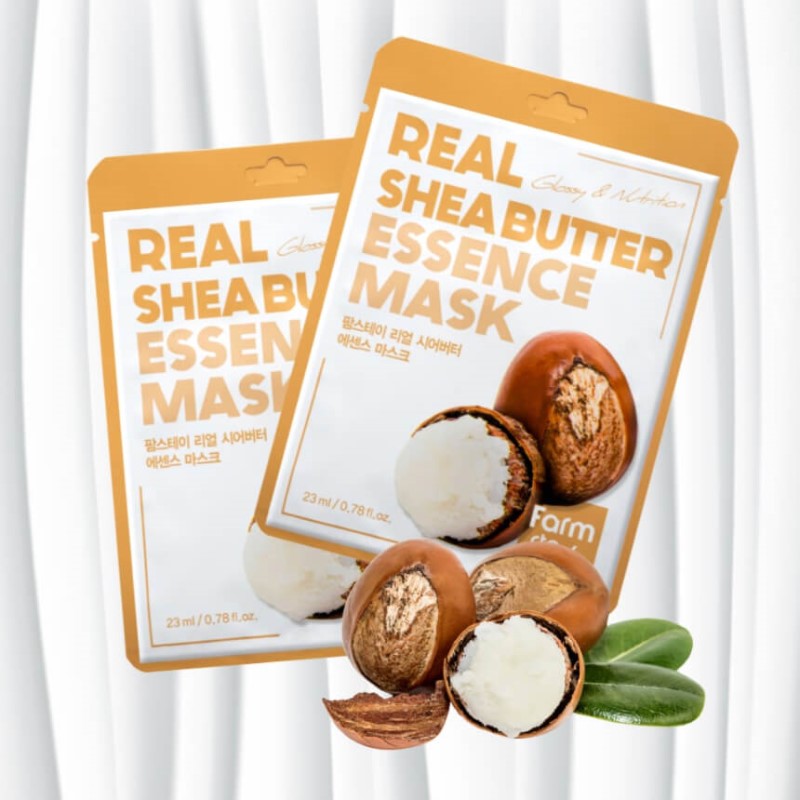 Farmstay Real Shea Butter Essence Mask