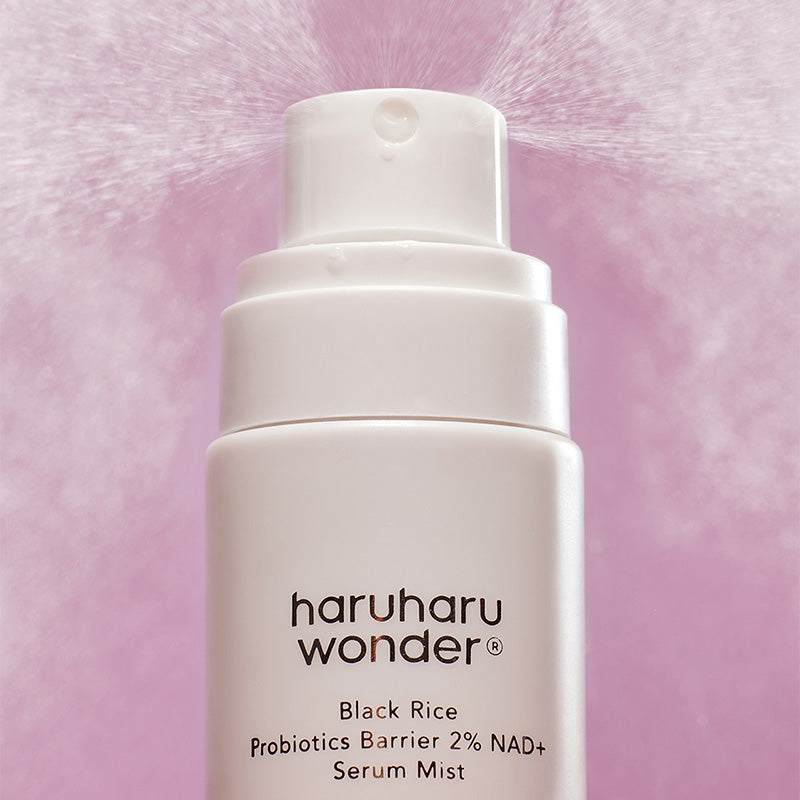 Haruharu Wonder Black Rice Probiotics Barrier 2% NAD+ Serum Mist