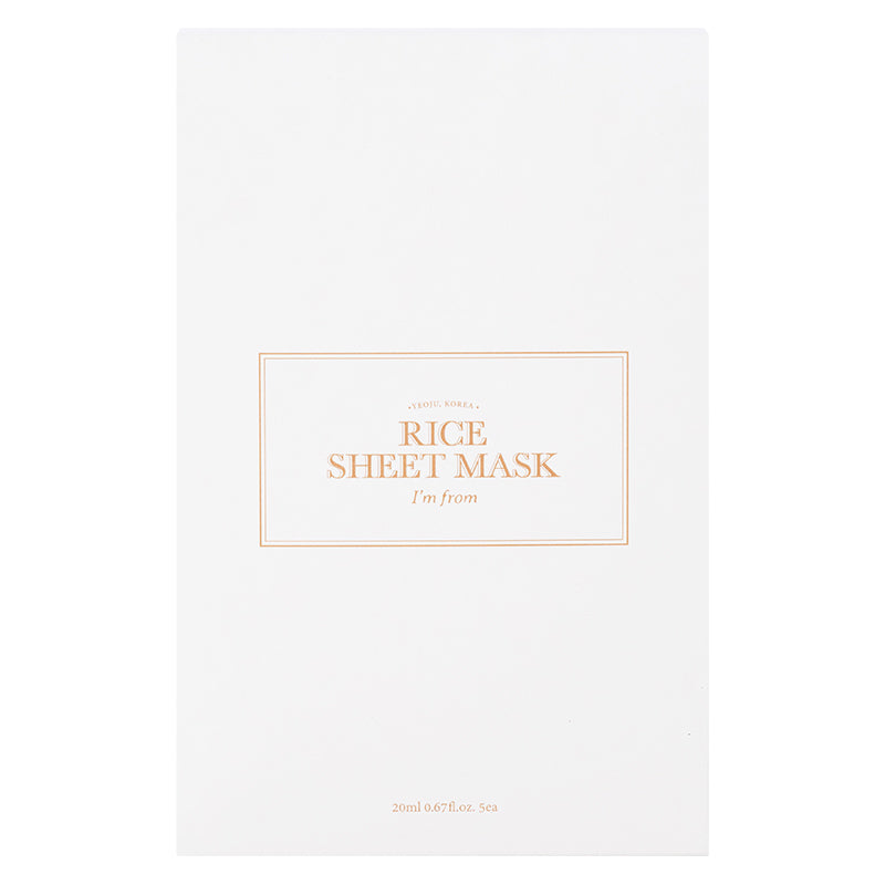 I'm From Rice Sheet Mask