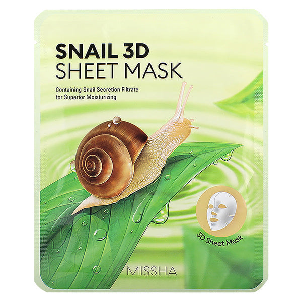 MISSHA Snail 3D Sheet Mask