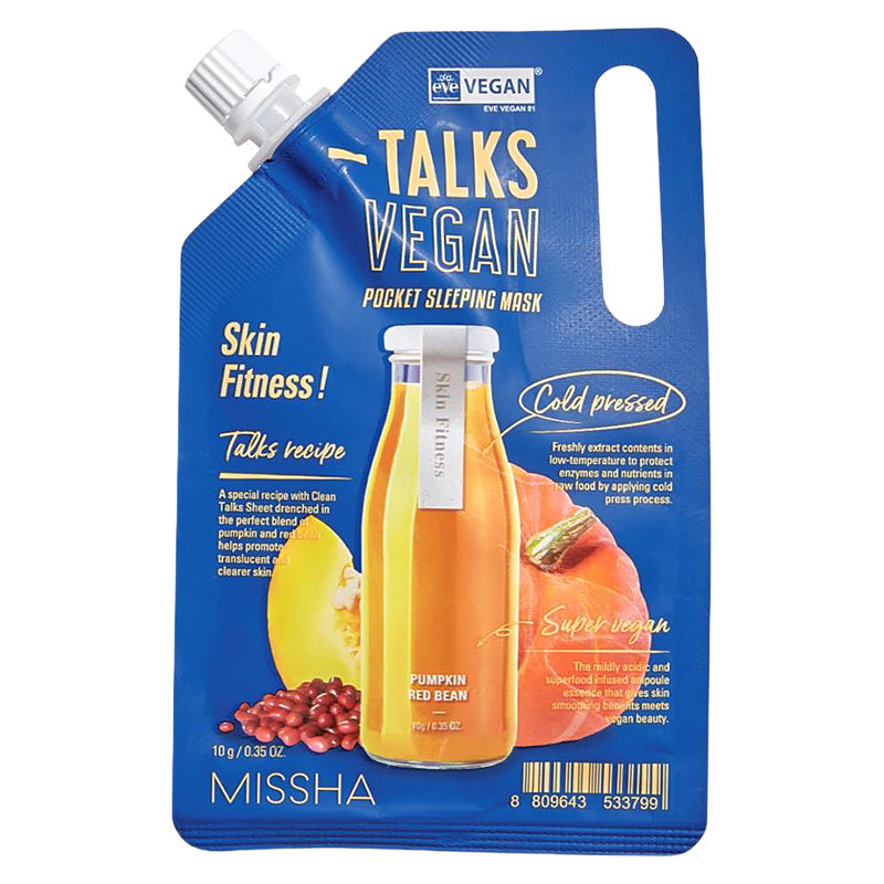 MISSHA Talks Vegan Squeeze Pocket Sleeping Mask