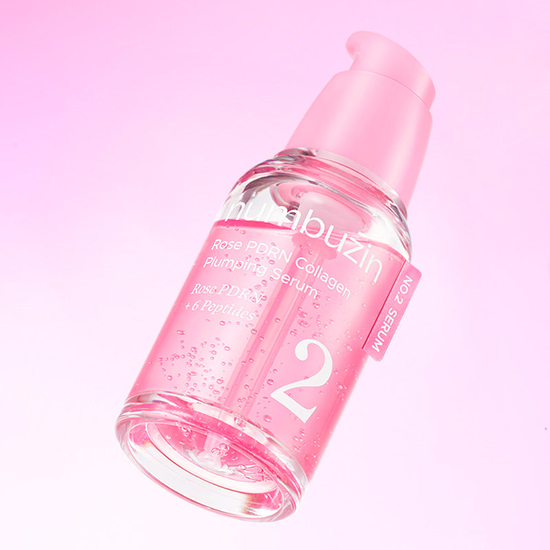 numbuzin No.2 Rose PDRN Collagen Plumping Serum