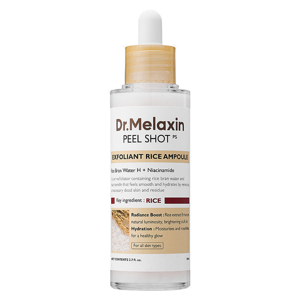 Dr.Melaxin Peel Shot Exfoliant Rice Ampoule