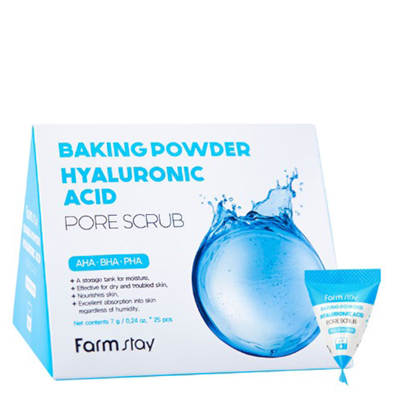 Farmstay Baking Powder Hyaluronic Acid Pore Scrub