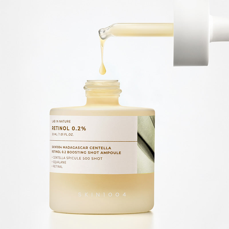 SKIN1004 Madagascar Centella Retinol 0.2 Boosting Shot Ampoule
