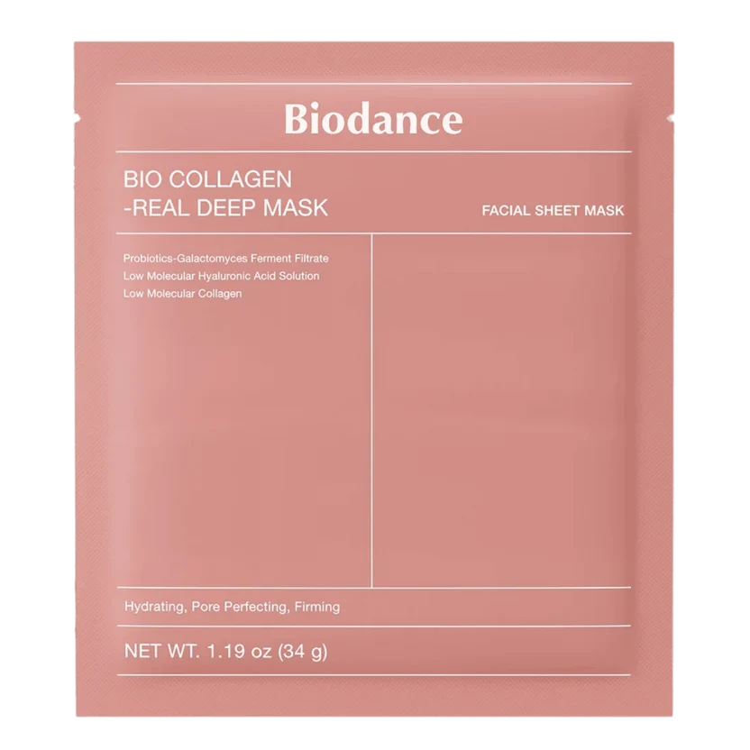 Biodance Bio Collagen Real Deep Mask — Boîte de 4