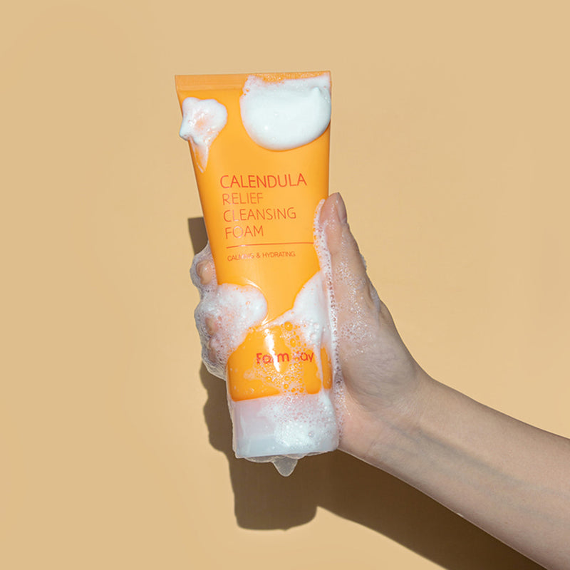 Farmstay Calendula Relief Cleansing Foam
