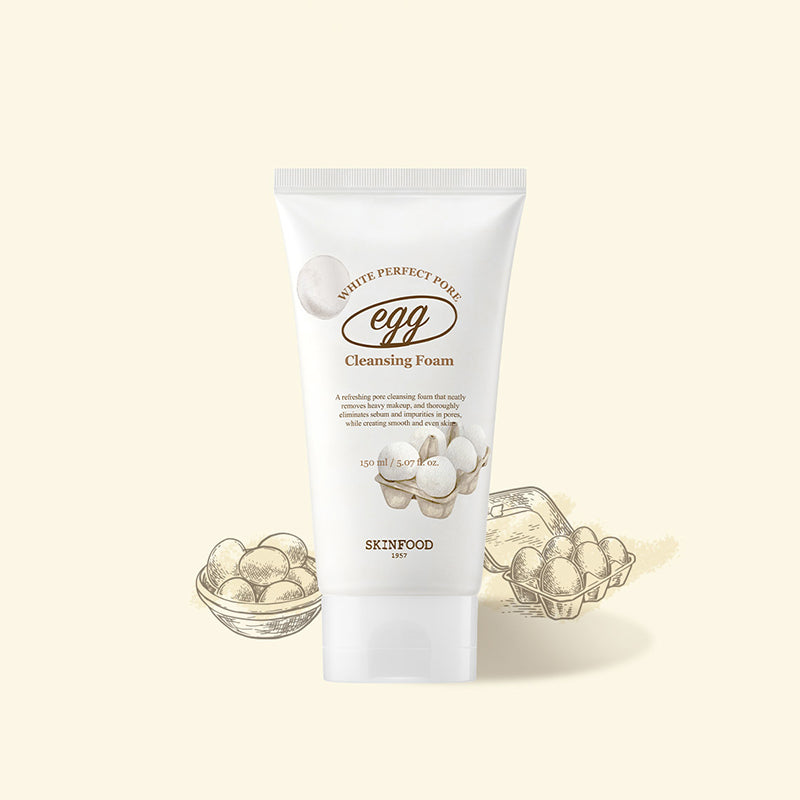 SKINFOOD Egg White Perfect Pore Cleansing Foam