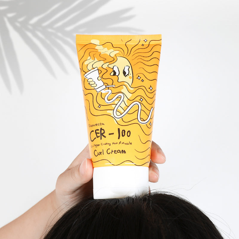 Elizavecca CER-100 Collagen Coating Hair A+ Muscle Curl Cream