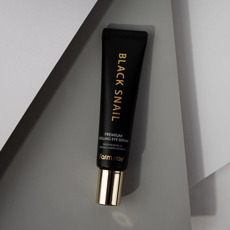 Farmstay Black Snail Premium Rolling Eye Serum