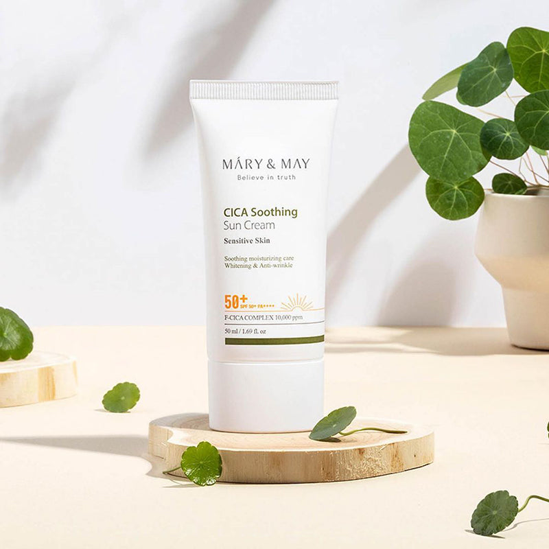 Mary&May Cica Soothing Sun Cream SPF50+ PA++++