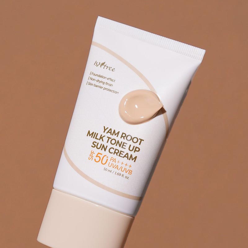 Isntree Yam Root Milk Tone Up Sun Cream SPF50+ PA++++