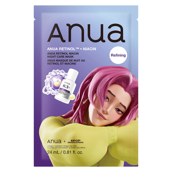 Anua KPop Demon Hunters Retinol Niacin Night Care Mask