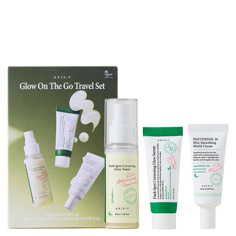 AXIS-Y Glow On The Go Travel Set