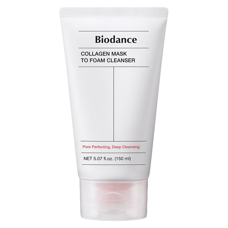 Biodance Collagen Mask to Foam Cleanser