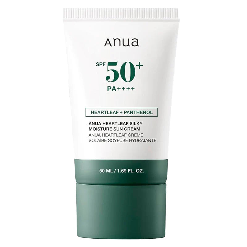 Anua Heartleaf Silky Moisture Sun Cream