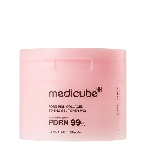 Medicube PDRN Pink Collagen Toning Gel Toner Pad