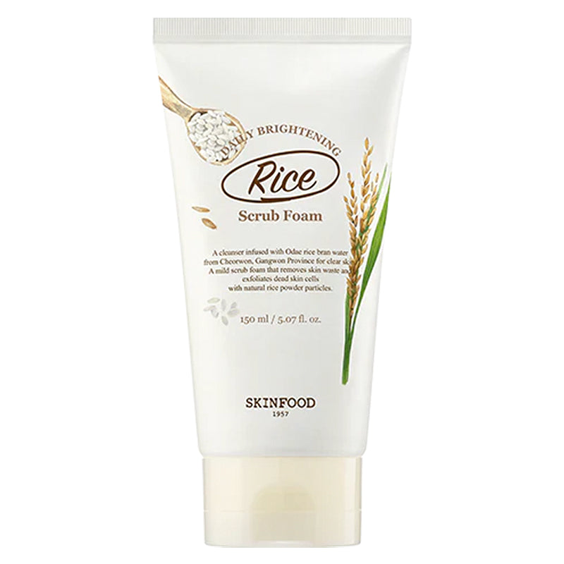 SKINFOOD Rice Daily Brightening Scrub Foam