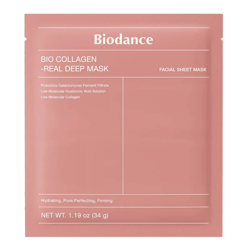 Biodance Bio Collagen Real Deep Mask — Boîte de 4