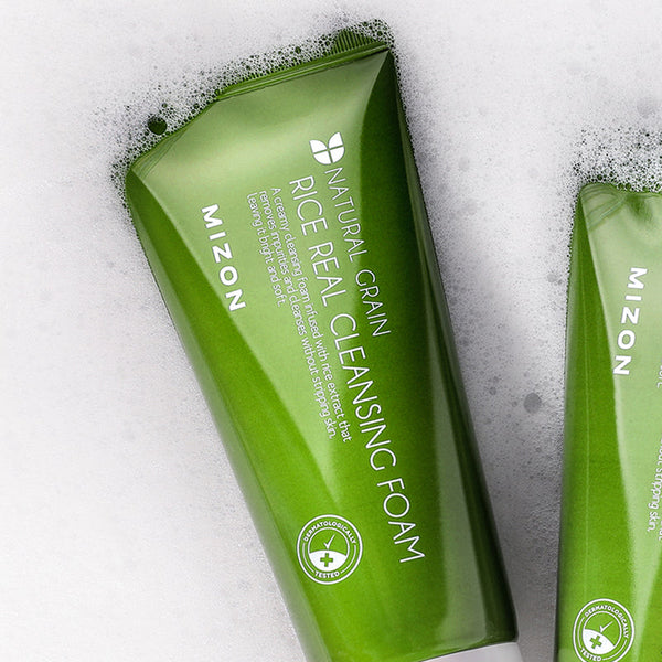 Mizon Rice Real Cleansing Foam