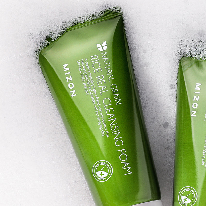 Mizon Rice Real Cleansing Foam