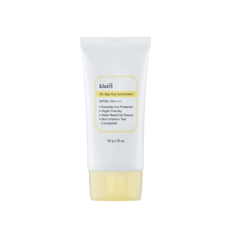 Dear Klairs All-day Airy Sunscreen SPF50+ PA++++